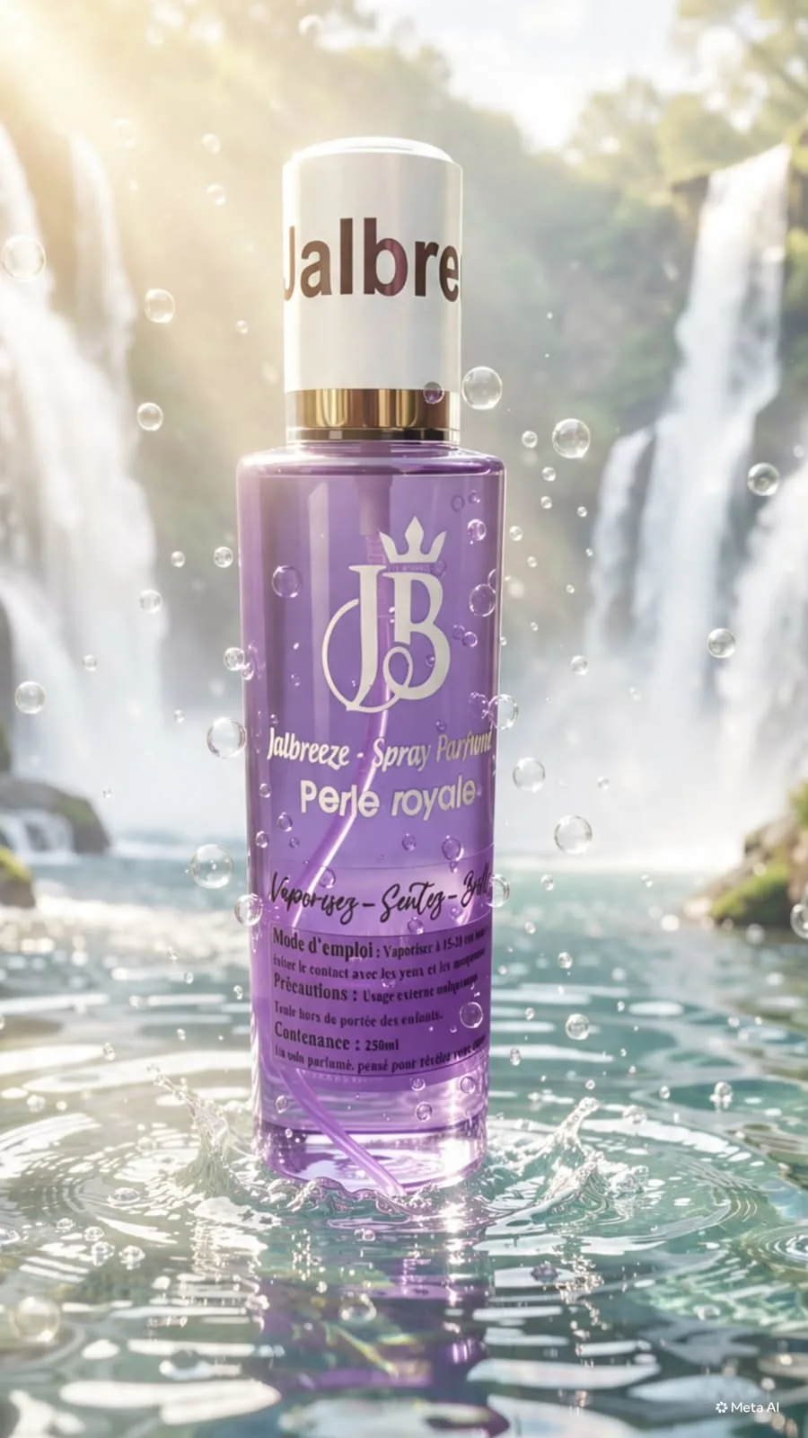 Spray parfumé JalBreeze Perle royale 250 ml
